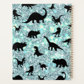 silhouet vis haai walvis gradient Sparkle galax Planner (Achterkant)