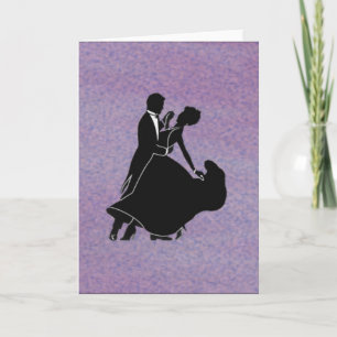 Silhouetdansers Kaart