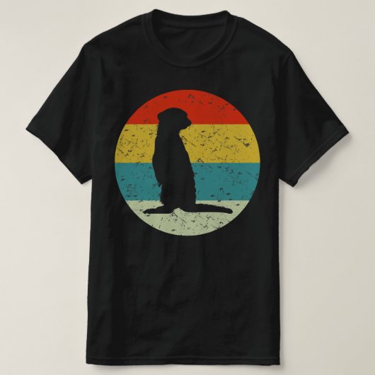  silhouette 70's t-shirt (Design voorkant)