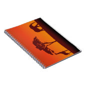 Silhouette africaine de safari - carnet (Côté Droit)