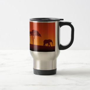 Silhouette africaine Safari - Mug