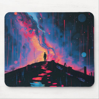 Silhouette art mouse pad muismat