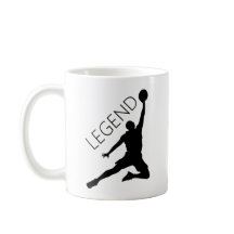 Silhouette basketbalspeler