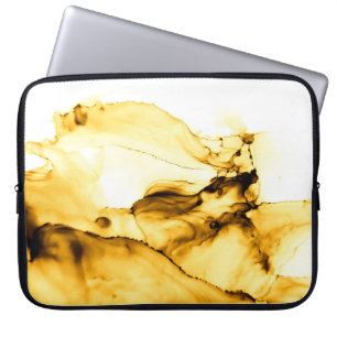 Silhouette Coconut Palm-boom buiten Laptop Sleeve