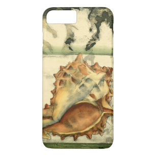Silhouette Conch Shell iPhone 8 Plus / 7 Plus Hoesje