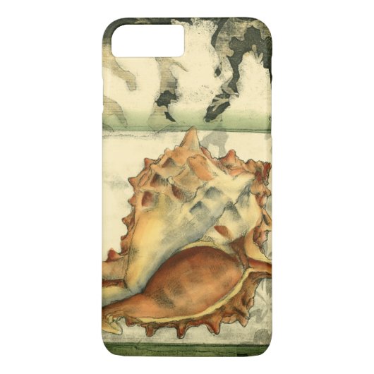 Silhouette Conch Shell Case-Mate iPhone Case (Achterkant)