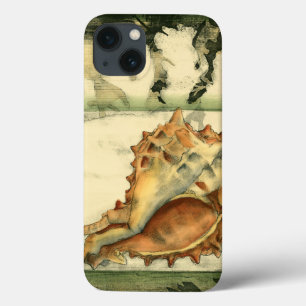 Silhouette Conch Shell iPhone 13 Hoesje