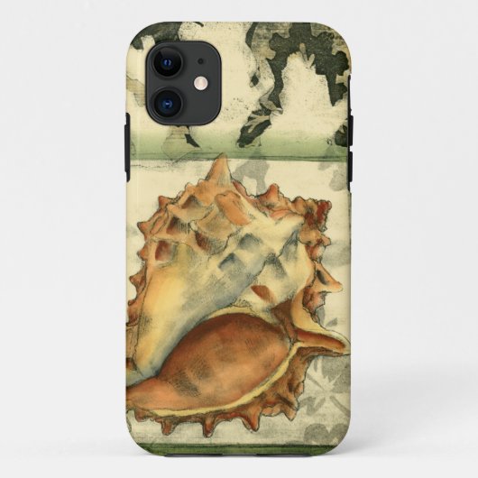 Silhouette Conch Shell Case-Mate iPhone Case (Achterkant)