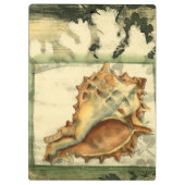 Silhouette Conch Shell Klembord (Achterkant)