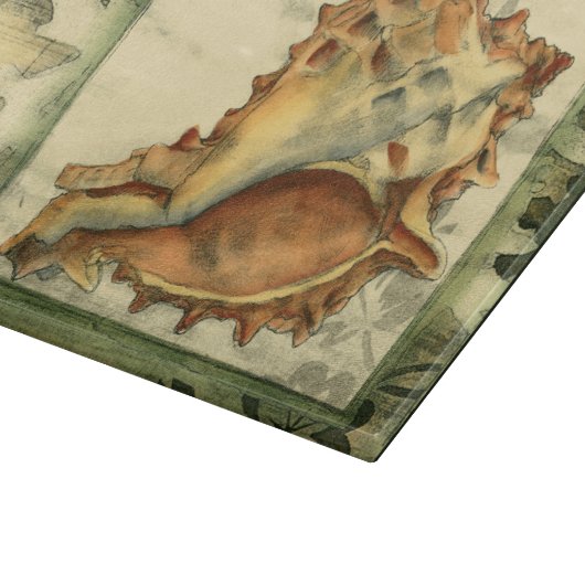 Silhouette Conch Shell Snijplank (Hoek)