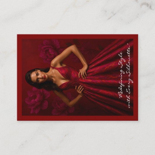 Silhouette Couture (business card) Visitekaartje (Voorkant)