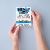 Silhouette Crowd Design, Crowdfunder, Crowdfunding Flyer (Hand)