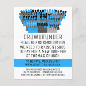 Silhouette Crowd Design, Crowdfunder, Crowdfunding Flyer (Voorkant)