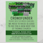 Silhouette Crowd Design, Crowdfunder, Crowdfunding Flyer (Voorkant)