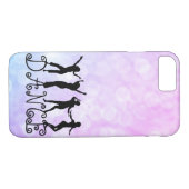 Silhouette Dancers Bokeh Dance Case-Mate iPhone Case (Achterkant (Horizontaal))