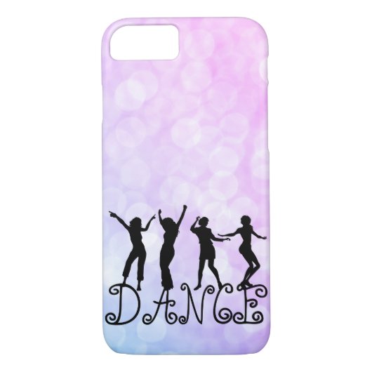 Silhouette Dancers Bokeh Dance Case-Mate iPhone Case (Achterkant)