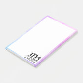 Silhouette Dancers Dance Post-it® Notes (Schuin)