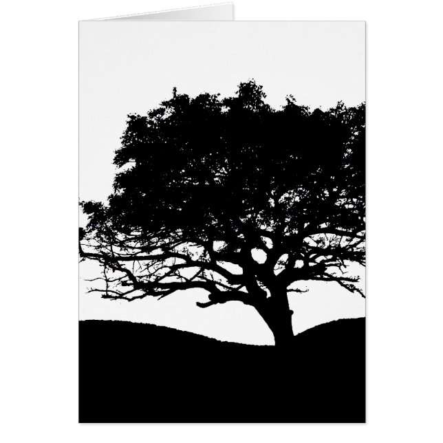 Silhouette d'arbre (Devant)