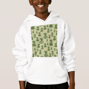 Silhouette de cactus succulent dans des tasses et