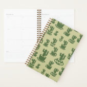 Silhouette de cactus succulent en tasses et pots (Devant avec enveloppe)