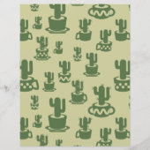 Silhouette de cactus succulent en tasses Feuille d (Dos)