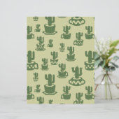 Silhouette de cactus succulent en tasses Feuille d (Debout devant)