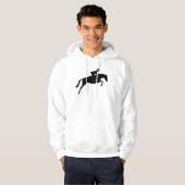 Silhouette de cheval de pullover (Devant entier)
