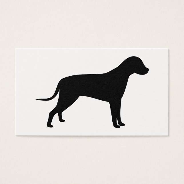 Silhouette de chien (Devant)