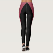 Silhouette de forme physique de Polonais legging : (Dos)