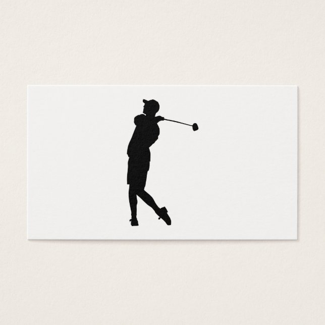Silhouette de Golfer (Devant)