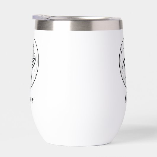 Silhouette de Golfer élégant personnalisée (Droite)