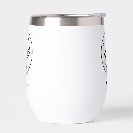 Silhouette de Golfer élégant personnalisée (Gauche)