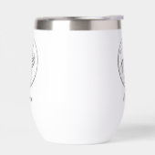 Silhouette de golfeur élégant personnalisé (Gauche)