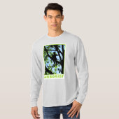 Silhouette de grimpeur d'arbre : T-shirt de l'arch (Devant entier)