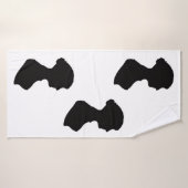 Silhouette de Jane Austen (Serviette de bain)