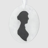 Silhouette de Jane Austen (devant)
