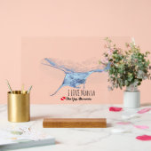 Silhouette de raie manta (Mariage)