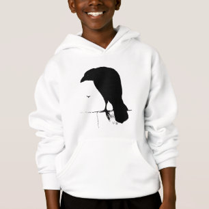 Silhouette de Raven - Goth vintage Ravens et