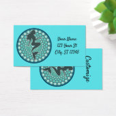 Silhouette de sirène dans les bulles Thunder_Cove (Bureau)