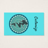 Silhouette de sirène dans les bulles Thunder_Cove (Dos)