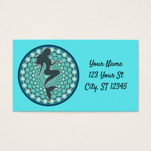 Silhouette de sirène dans les bulles Thunder_Cove