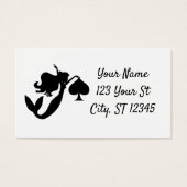 Silhouette de sirène noire Thunder_Cove (Devant)