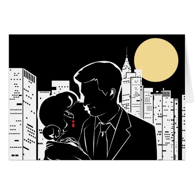 Silhouette d'horizon de New York (Devant horizontal)
