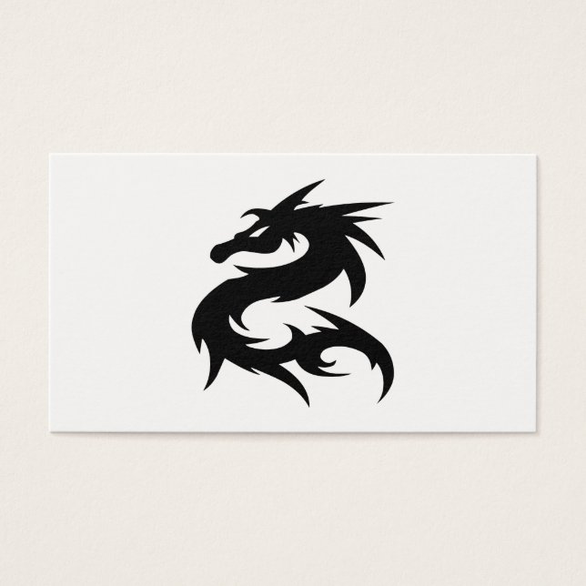 Silhouette du dragon tribal (Devant)