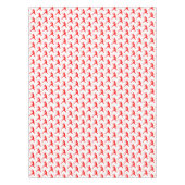 Silhouette du joueur de tennis Nappe de fête d'ann (Devant)