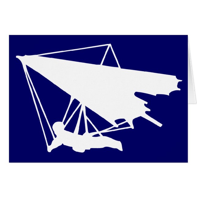 silhouette du planeur (Devant horizontal)