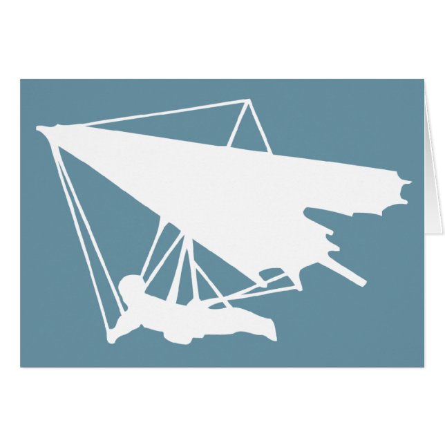 silhouette du planeur (Devant horizontal)