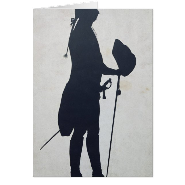 Silhouette d'un homme (Devant)
