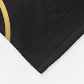 Silhouette en or Couverture en polaire Kokopelli (Coin)