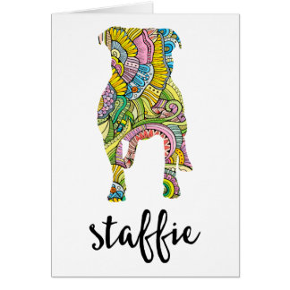 Silhouette florale de motif du Staffordshire